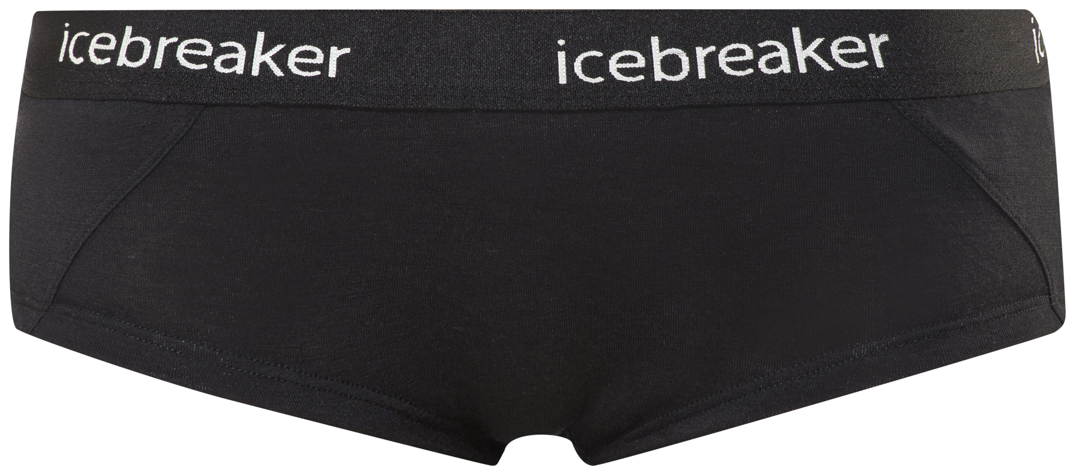 M Icebreaker Sprite Hot Ropa Interior Negro Mujer